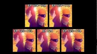 Naruto 5th OP Seishun Kyousoukyoku 5 versions (5 screens)