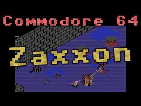 CC64 playing "Zaxxon" (1984). Game #127.