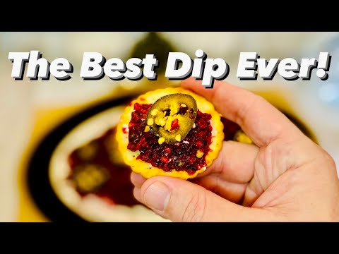 How to Make Cranberry Jalapeño Cream Cheese Dip | Jalapeno Appetizer Recipe