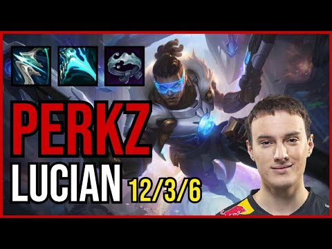 PERKZ - LUCIAN vs AHRI Mid - NA Grandmaster - Patch 11.5