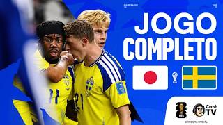 JOGO COMPLETO: JAPÃO X SUÉCIA | COPA DO MUNDO FIFA™ 2026 | 3ª RODADA | FASE DE GRUPOS