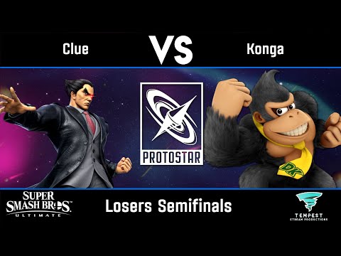 Clue (Kazuya) vs Konga (Donkey Kong) - Losers Semifinals - Protostar #15