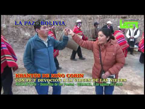 KHANTUS DE NIÑO CORIN EN QUIABAYA.