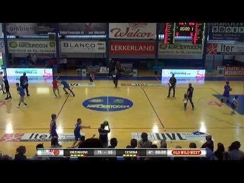 SERIE B PLAYOFF - FINALE GARA 1 -   Agribertocchi Orzinuovi - Amadori Tigers Cesena