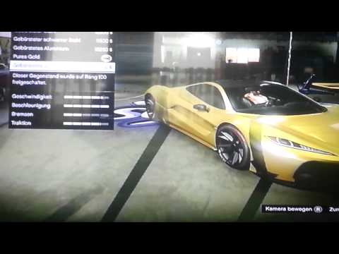 Gta Online Deutsch Gold lackierung gratis!