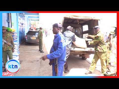 Authorities intensify crackdown on illegal sugar trade in Kitale