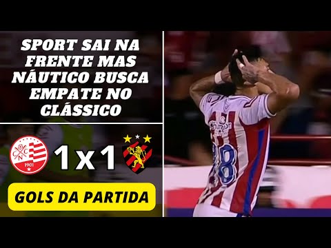 Náutico 1 x 1 Sport | Gols da Partida | Brasileirão Série B