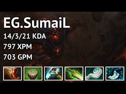 Dota Memories EG.SumaiL - Shadow Fiend highlights - Game 3644153487 - Dota 2