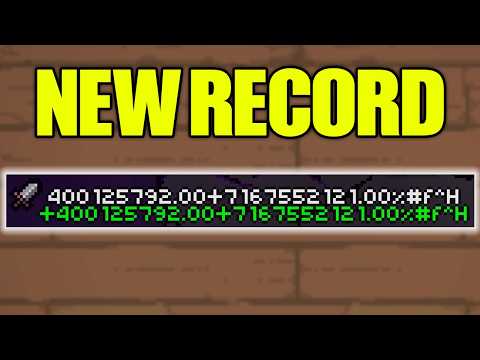 I BROKE The Isaac Damage World Record