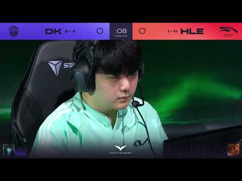 LCK Summer 2022 - Day 31 | DK vs HLE (Game 1)