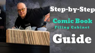 How I Organize My Comic Books (Filing Cabinet Setup)