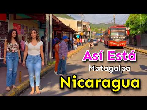 Conociedo MATAGALPA Nicaragua Recorriendo Sus Calles irl