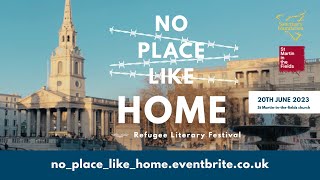No Place Like Home - Refugee Literary Festival