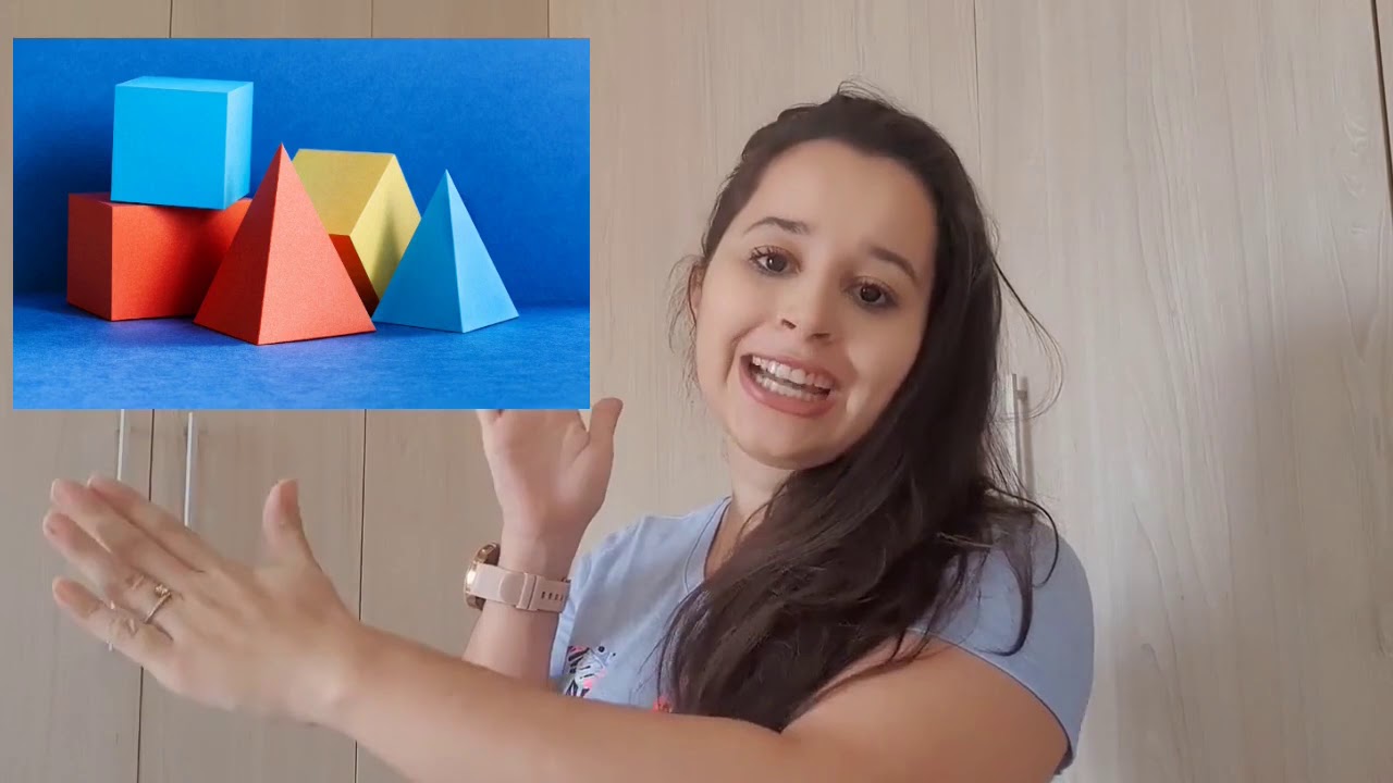 Alfabetização: Figuras Geométricas Espaciais: Cilindro, cubo, cone e paralelepípedo