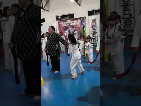 Taekwondo indiara-goias, entrega de Faixas Coloridas, 2026,atleta Valentina de Sousa