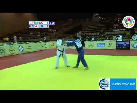 Judo Grand Prix Abu Dhabi 2011 1/2 Final -66kg LIM Sergey (KAZ)-FUKUOKA (JPN)