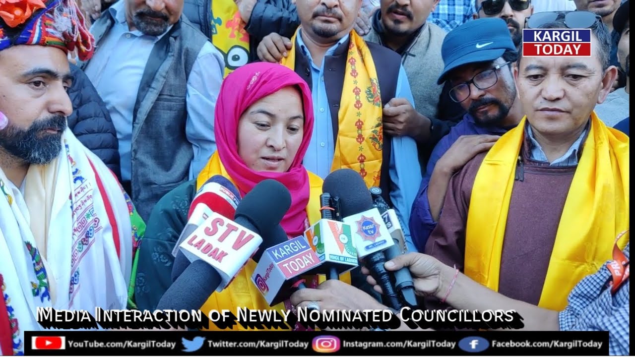 Media Interaction of newly nominated councillors