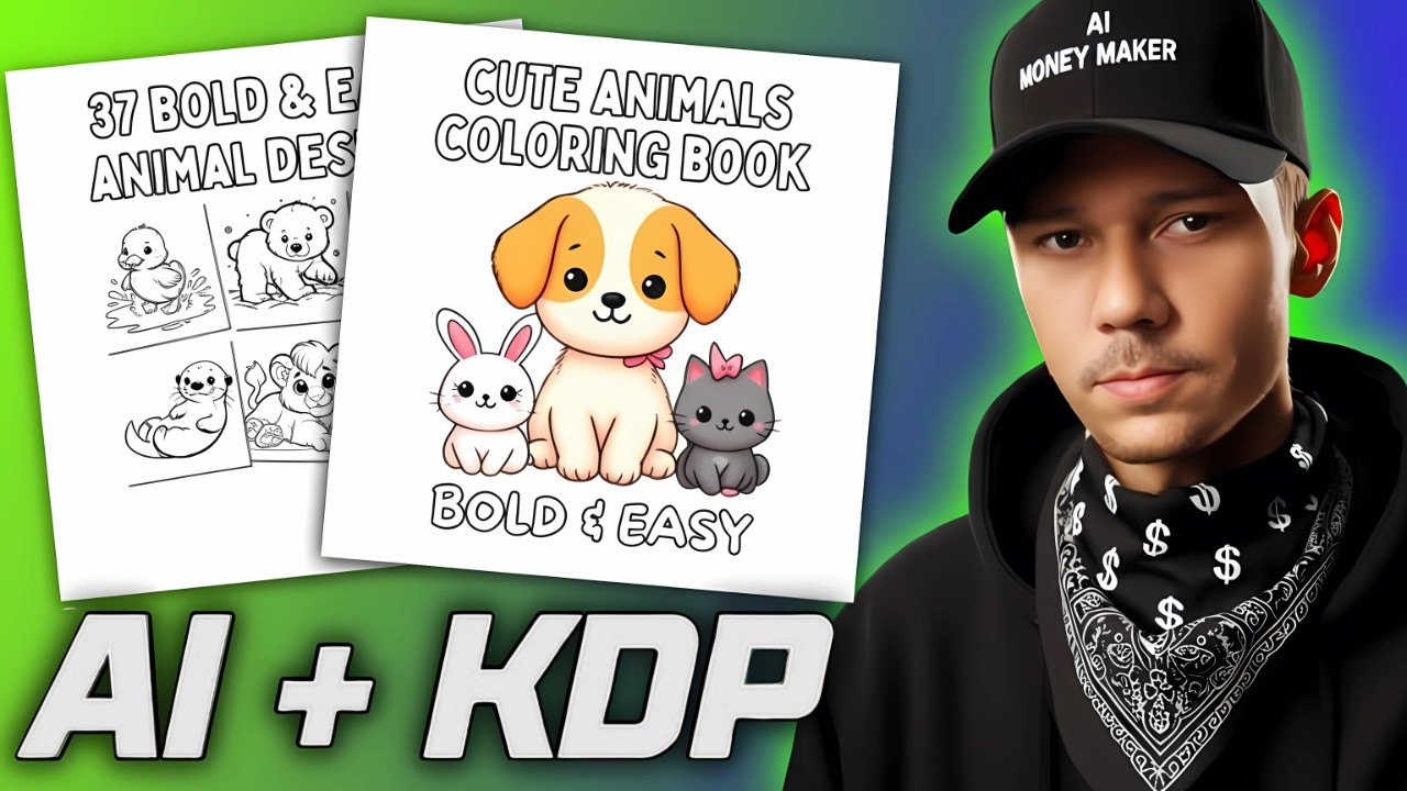 How to Create a Coloring Book with AI!