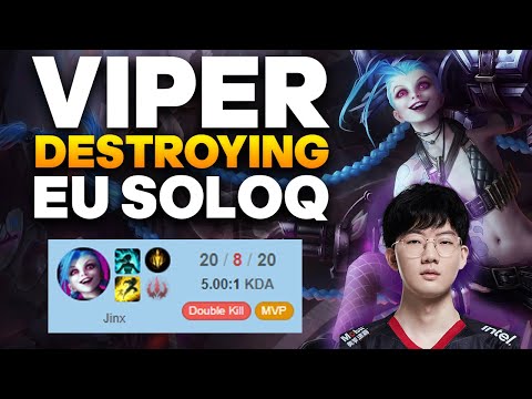 Viper's INSANE 1v9 on Jinx ADC *87,000 damage*