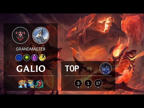 Galio Top vs Sylas - EUW Grandmaster Patch 11.7