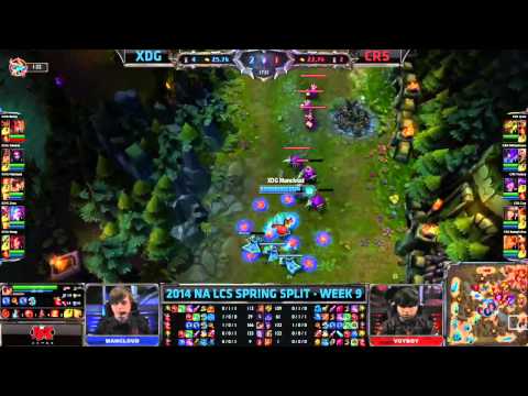 XDG vs CRS   LCS NA W9D2   XDG Gaming vs Team Curse VOD