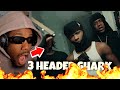 THEY TAKING OVER THE RAQ LIL NOONIE X GLOCKBOY STANK X NARDO DRILLZ 3 HEADED SHARKS REACTION
