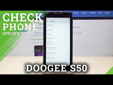 How to Check Phone Specs in Doogee S50 - Discover Android Details