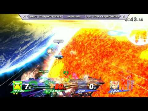 LVL Up Expo - 2GG | VoiD & Liquid' Nairo Vs. Sugoi | Z & PWRUP | Vash - SSB4 Losers Semis