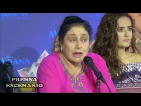 MOANA -  CONFERENCIA DE PRENSA -  DOBLAJE -  MEXICO