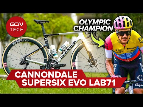 Richard Carapaz's Cannondale SuperSix EVO Lab71 | The Olympic Champions Bike!
