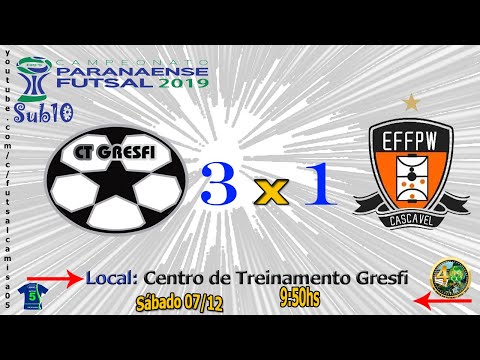 PARANAENSE LIFS/C.T.GRESFI 3 X 1 PROFWILLIAM  - SUB10