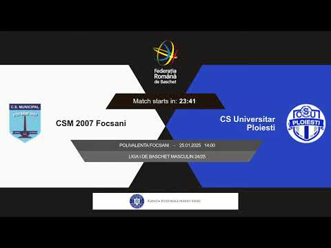 L1BM 2024-2025: CSM 2007 Focșani - CSU Ploiești