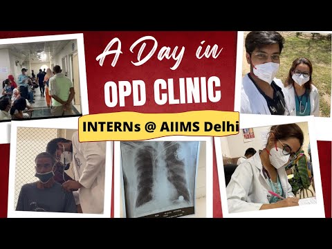 A day in OPD Clinic❤️|What INTERNs do?#AIIMS DELHI#Internship