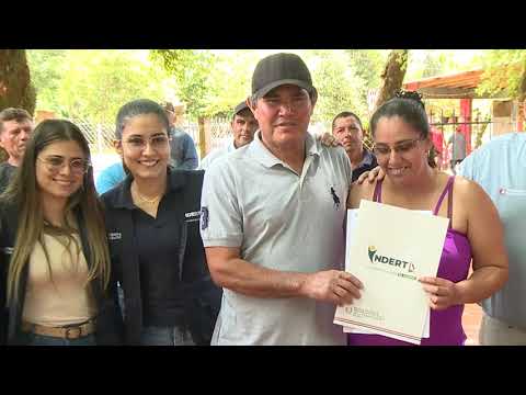 Campesinos de Itakyry, Alto Paraná, apoyan la gestión del presidente del Indert