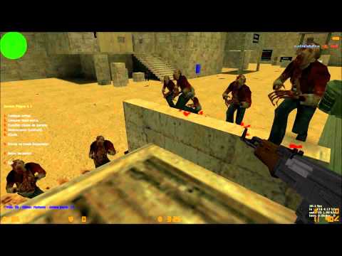 CS 1.6 Netter Zombie  Mod Mit Bots Und Laserminen