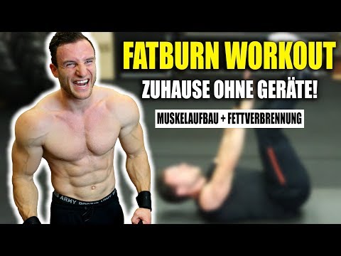 20 Minuten Extremes FATBURN HIIT Workout für Zuhause ohne Springen | Sascha Huber