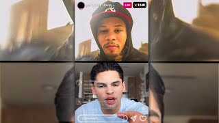 YOU WEIGHT DRAINED ME! Ryan Garcia CONFRONTS Gervonta Davis On LIVE About Rematch