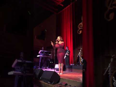 Y'anna Crawley singing "Dr. Feel Good"