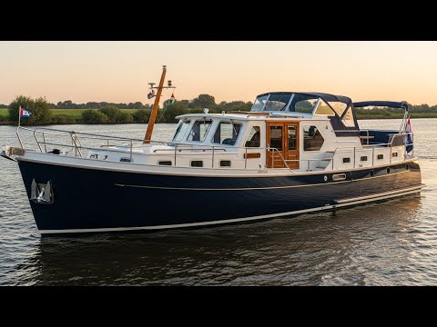 Inside the Linssen Classic Sturdy 400 AC: Timeless Dutch Steel Trawler Tour & Full Review