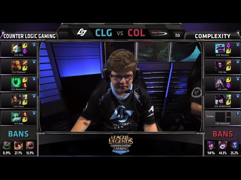 CLG vs compLexity | S4 NA LCS Summer split 2014 Super Week 11 Day 2 | CLG vs COL W11D2 G6 Full Game