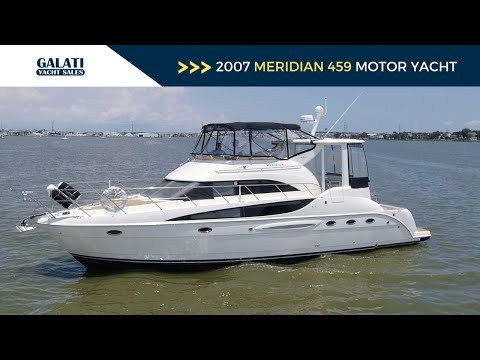 Meridian 459 Motor Yacht video