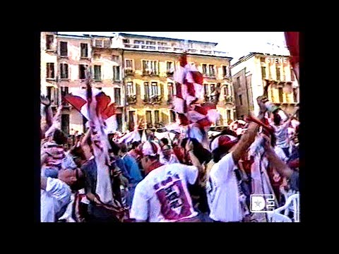 BARI-PADOVA 1-1 SERIE B 1993-94(GOL PEDONE-GALDERISI) SPECIALE LIVE PIAZZA DEI SIGNORI #casastene