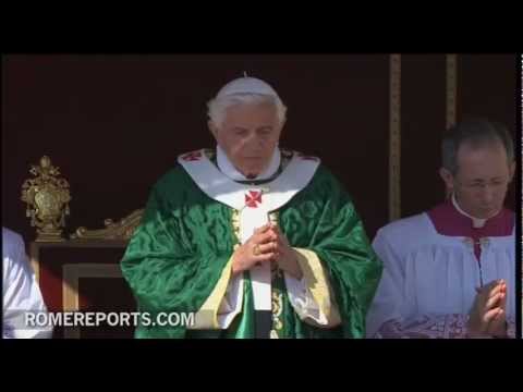 Benedicto XVI inaugura en la Plaza de San Pedro el Año de la Fe