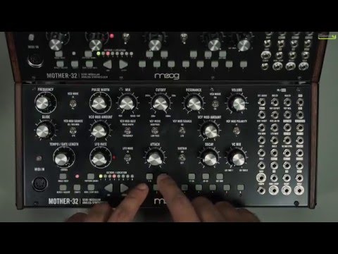 Moog Mother 32 Sequencer Demo & Tutorial