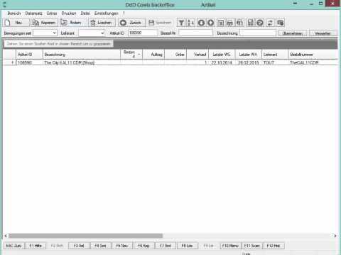 Intrastatdaten hinterlegen / DdD COWIS – Warenwirtschaft, Kassensoftware & E-Commerce