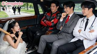 Tras golpear a su ex infiel en la boda, la chica subió a un coche—eran sus tres hermanos CEO！