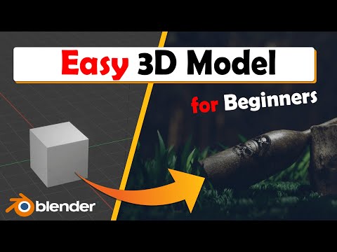 How to Create an Easy Model on Blender 3.3 || Blender 3.3 Tutorial for beginners