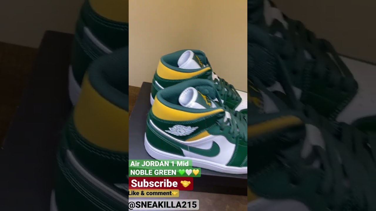 AIR JORDAN 1 Mid NOBLE GREEN
