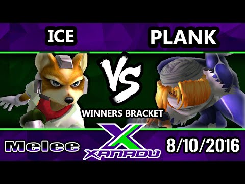 S@X 162 - Plank (Sheik) Vs. MYI | Ice (Fox) SSBM Winners Quarters - Smash Melee