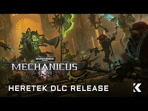 Warhammer 40,000: Mechanicus - Heretek Expansion | Release Trailer thumbnail